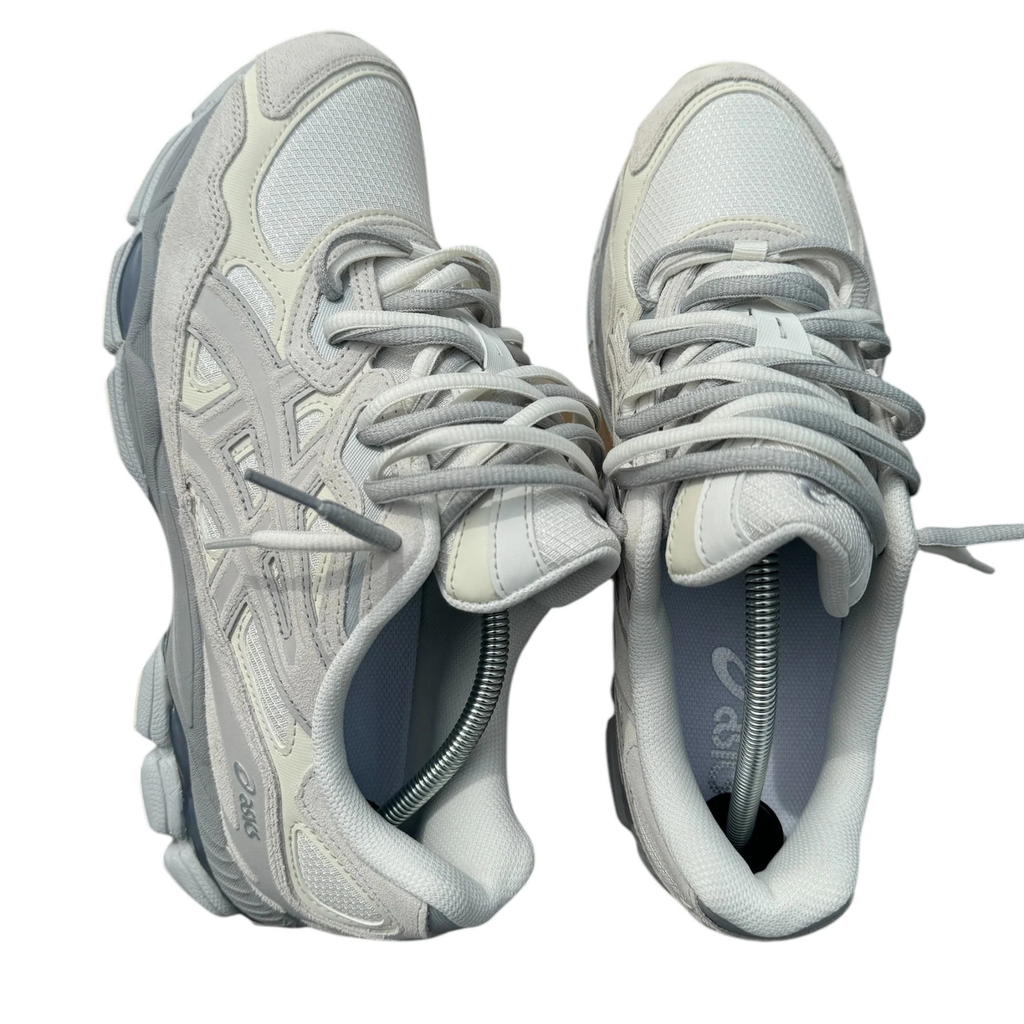 Zapatos Gel Gris/Blanco