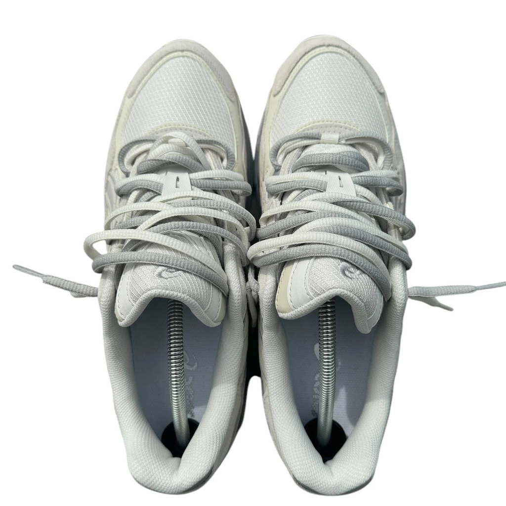 Zapatos Gel Gris/Blanco