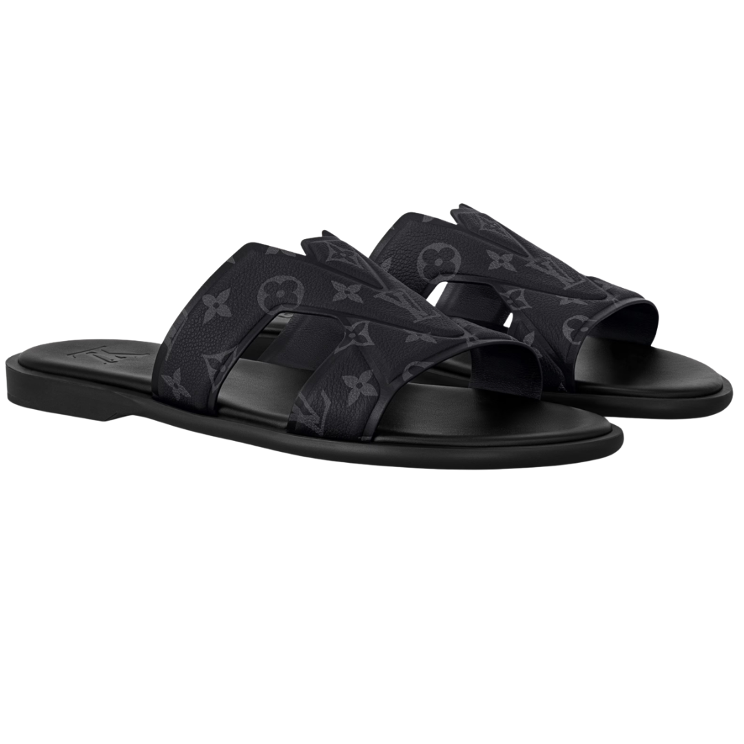SANDALO ESTIVO LV - NERO E GRIGIO