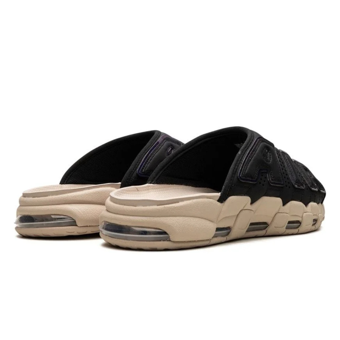 Sandalo rialzato sportivo nero fluo