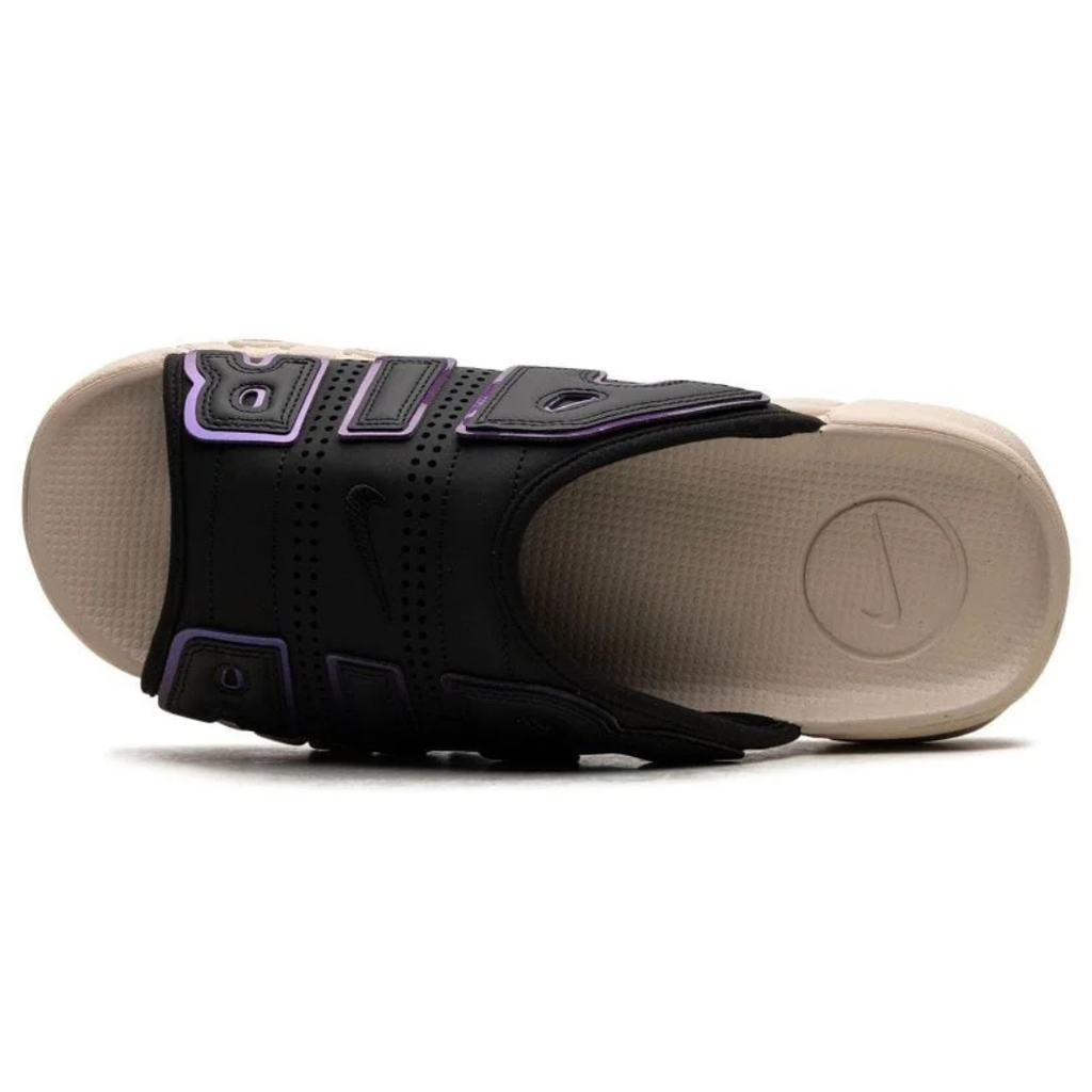 Sandalo rialzato sportivo nero fluo
