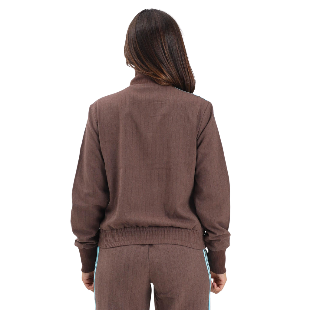TUTA VINTAGE MARRONE AZZURRA